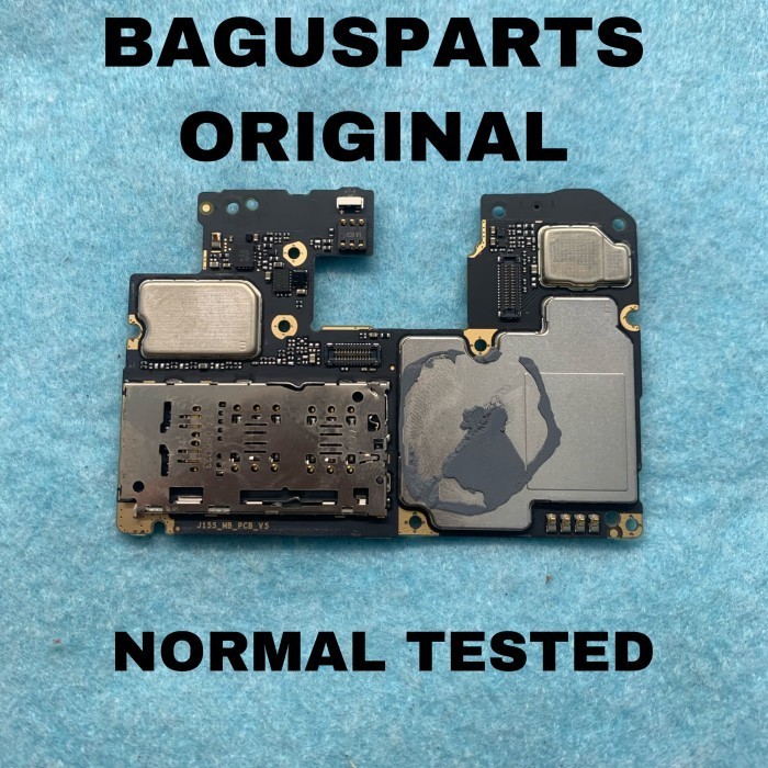 MESIN MOTHERBOARD NORMAL TESTED XIAOMI REDMI NOTE 9 ORIGINAL 100%