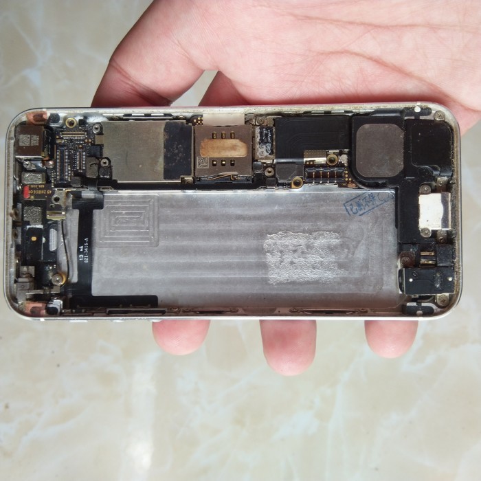 mesin iphone 5 16gb masuk menu