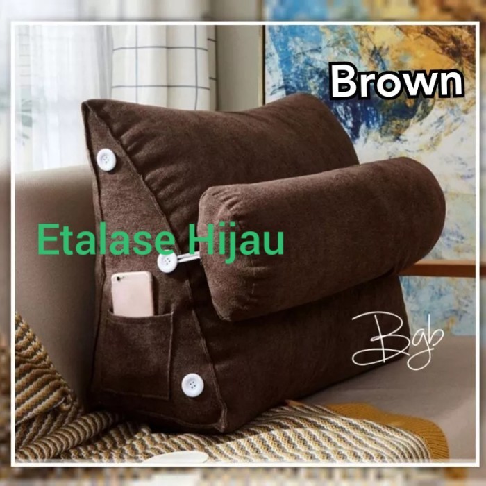 Bantal Sandaran Tidur Sandar Punggung Istirahat FREE Guling PREMIUM