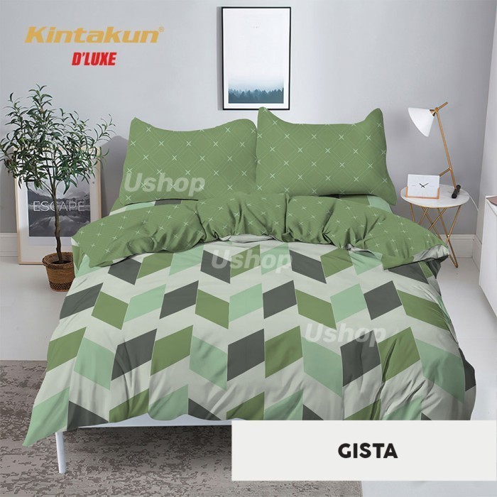 KINTAKUN Set Bedcover + Sprei 180x200 / 160x200 TINGGI 30 FITTED V2