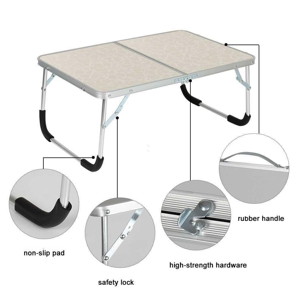 Luckyway Meja Lipat Multifungsi Foldable Portable Laptop Picnic Desk CC700 Meja Kursi Anak Jualan Ma