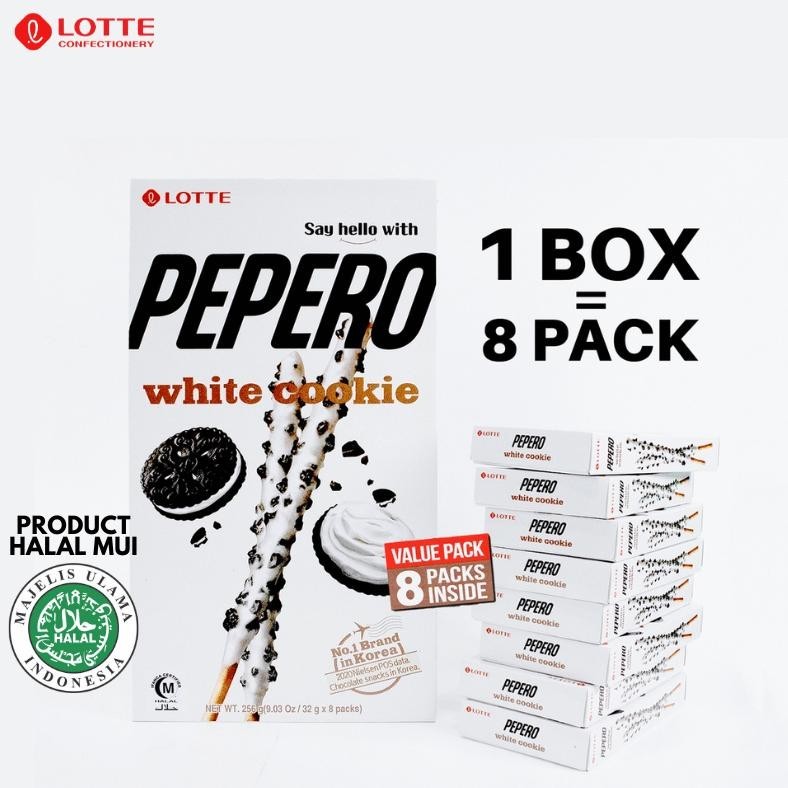 

{cookies} Lotte White Cookie Pepero Jumbo 256g TERLARIS