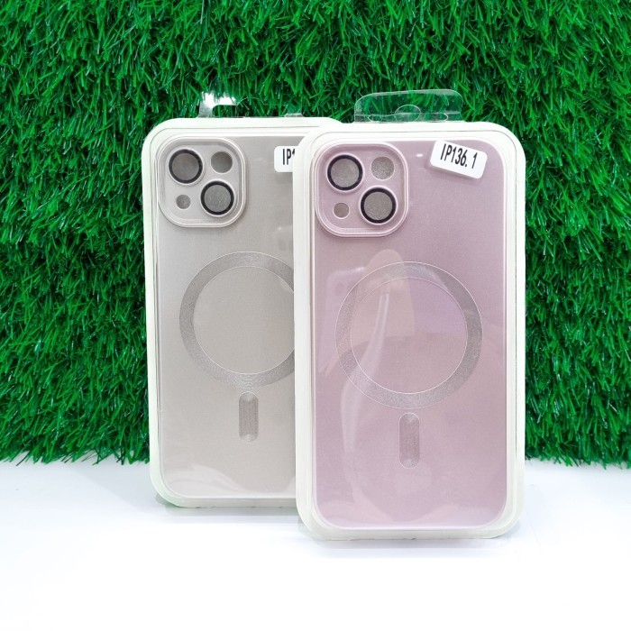 SILICONE CASE MAGSAFE WARNA PROTECT CAMERA IPHONE 13