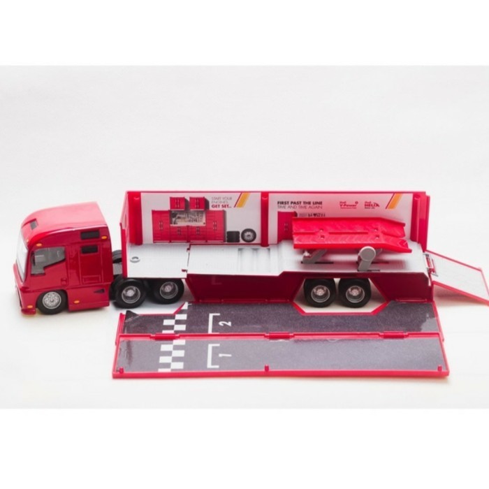 diecast truck shell hauler bburago limited