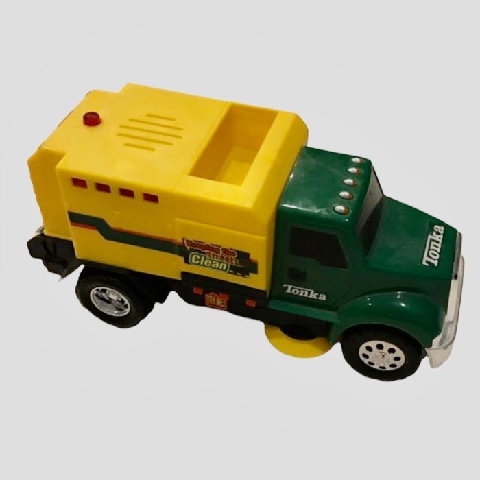Mainan Truk Tonka truck mobil truk sweeper