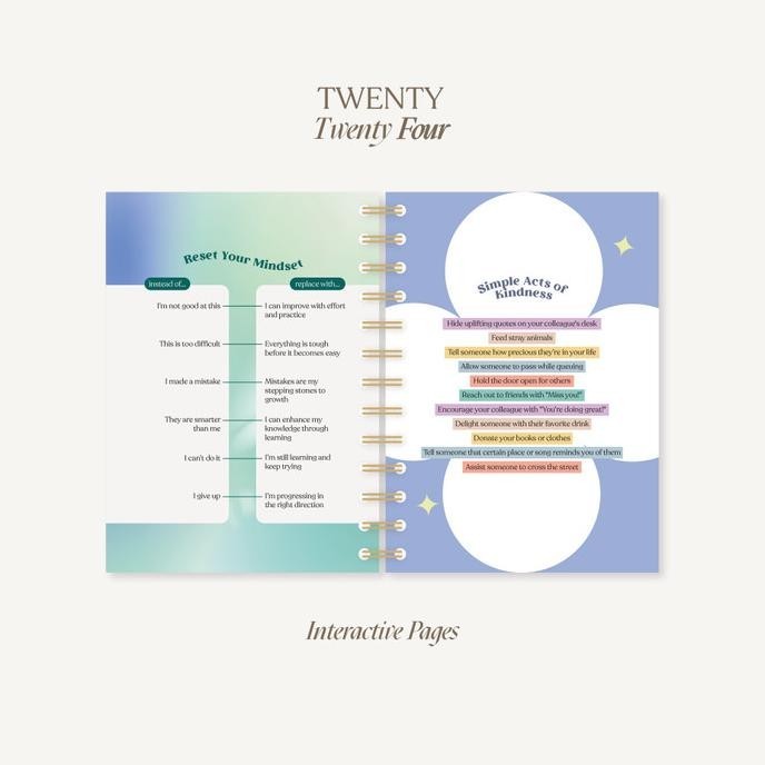 

NEW TERBARU PAPERIE LAB - 2024 WEEKLY PLANNER AGENDA - SPIRAL PACKING BAGUS