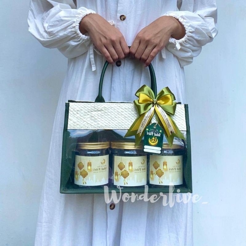 Tas Anyam Pandan Parcel Hampers