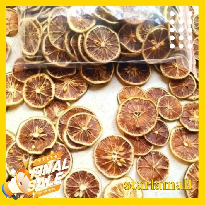 

JERUK LEMON KERING 500 GRAM - DRIED LEMON SLICE BEST SELLER