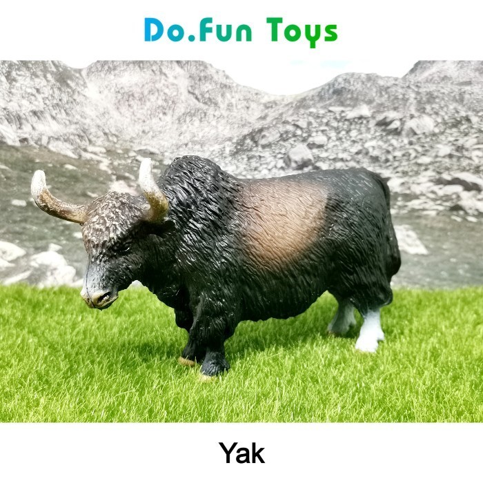 

YAK ANIMAL FIGURE/ MINIATUR MAINAN BINATANG YAK
