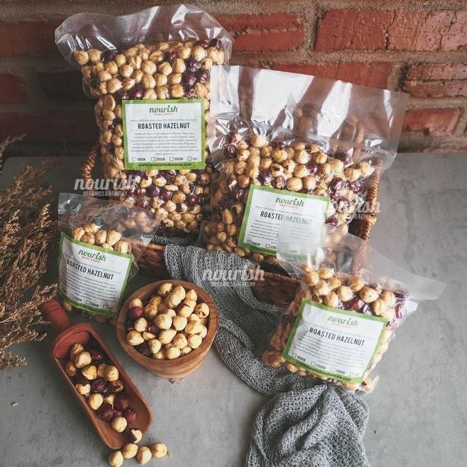 

Roasted Hazelnut (Kacang Hazelnut Panggang) 500 gr TA