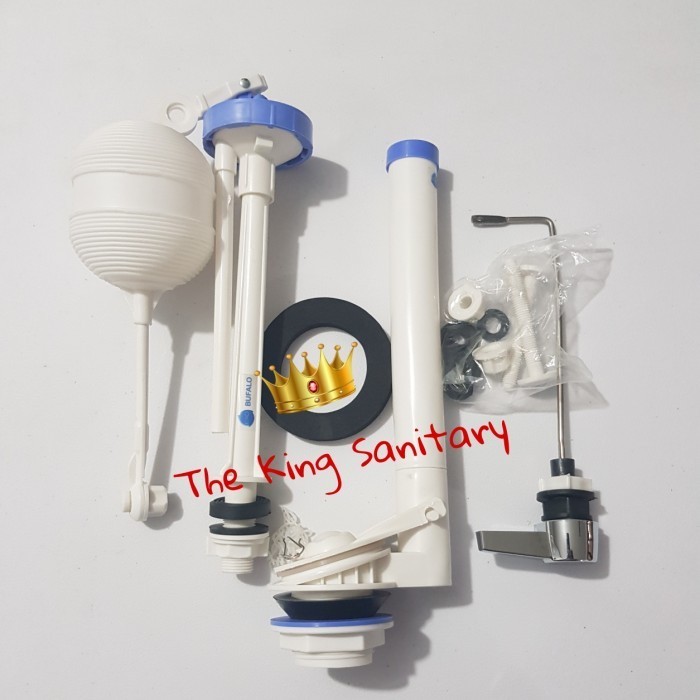 PELAMPUNG CLOSET MODEL TOTO ENGKOL 1 SET/SPAREPART KLOSET DUDUK TOTO