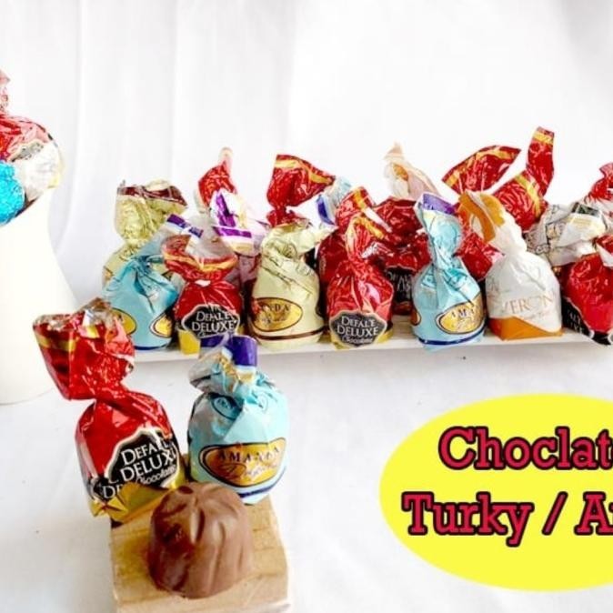 

coklat truffle hazelnut 1kg//coklat arab//coklat turky termurah SS99