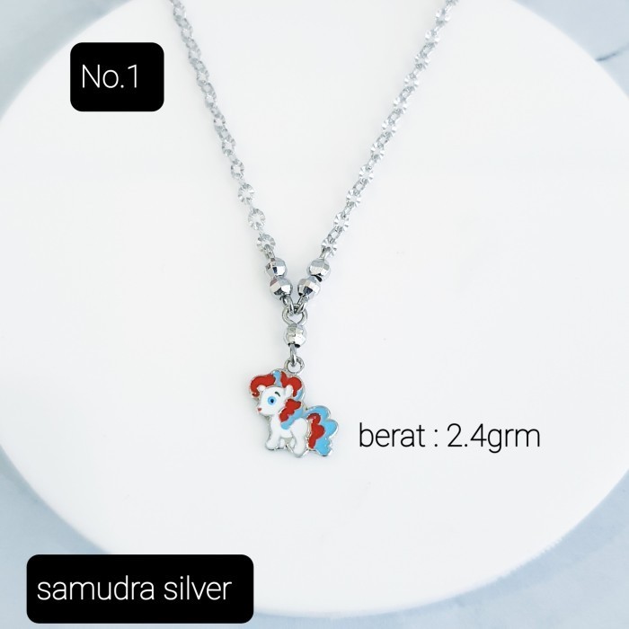 KALUNG KOYE ANAK KUDA PONI PERAK/SILVER 925 KY04