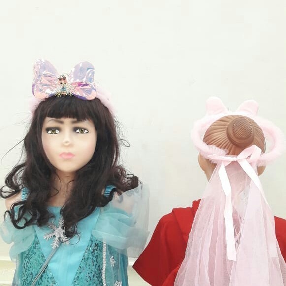 MAHKOTA PRINCESS ANAK PEREMPUAN/MAHKOTA PUTIH PERI / MAHKOTA PINK ANAK