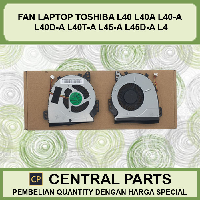 Fan Toshiba L40 L40A L40-A L40D-A L40T-A L45-A L45D-A L4