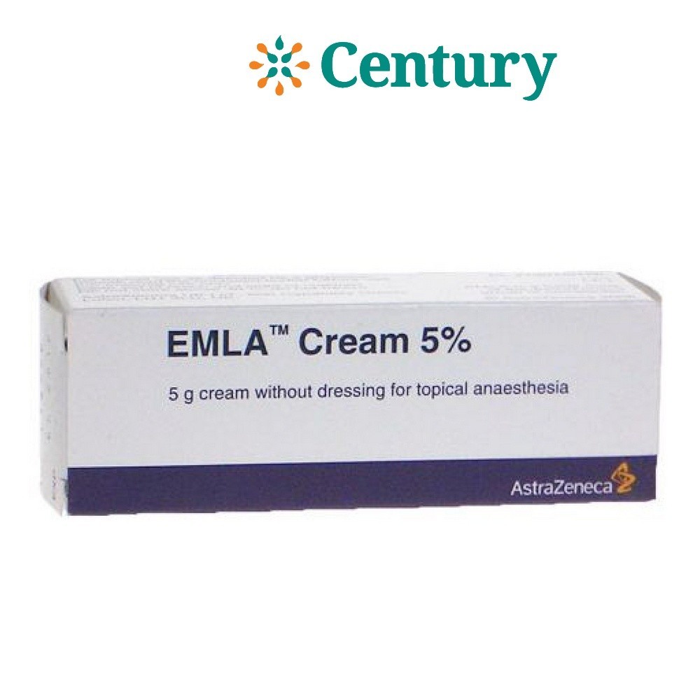 EMLA 5% CREAM 5GR /LIDOCAINE / ANTI NYERI / OBAT KULIT