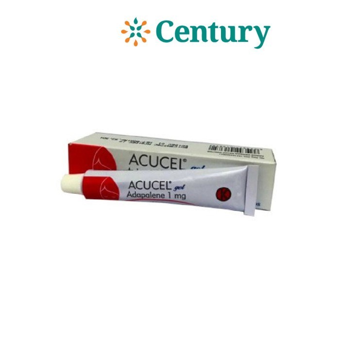 ACUCEL 0.1% GEL 10G / OBAT JERAWAT / ACNE VULGARIS / ADAPALENE / EVALEN