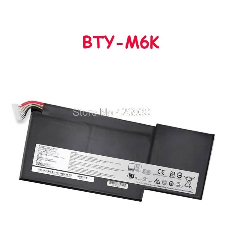 Baterai Laptop Msi Gf63 Thin 9Rcx Gf63 Thin 9Sc Gf75 Ms-17B4 Bty-M6K