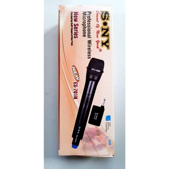 MIC WIRELESS SONY ES 701N MICROPHONE TANPA KABEL MIC KARAOKE