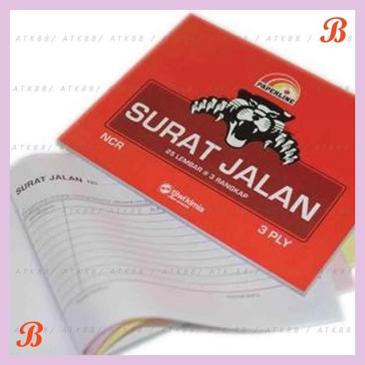 

| PGT | SURAT JALAN PAPERLINE 3 RANGKAP 25 PLY