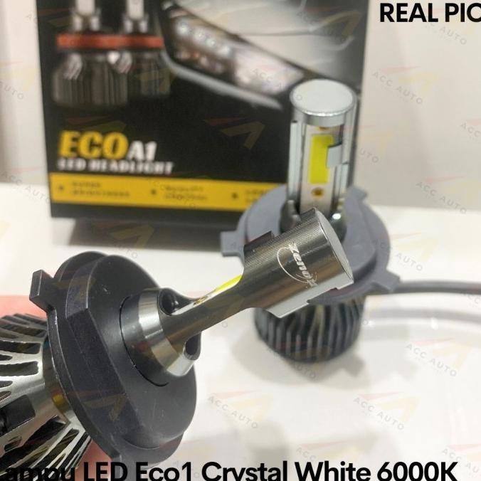 Baru - (1 SET) Lampu LED H4 H11 HB3 HB4 H1 H7 Zenox Super Bright 35Watt Crystal LED - HB4 ,,