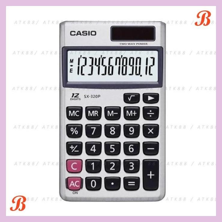 

| PGT | KALKULATOR CASIO SX 320P