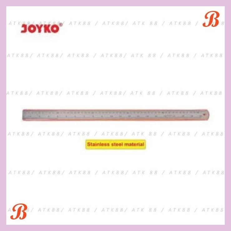 

| PGT | PENGGARIS BESI / STAINLESS STEEL RULER 60CM JOYKO RL-ST60