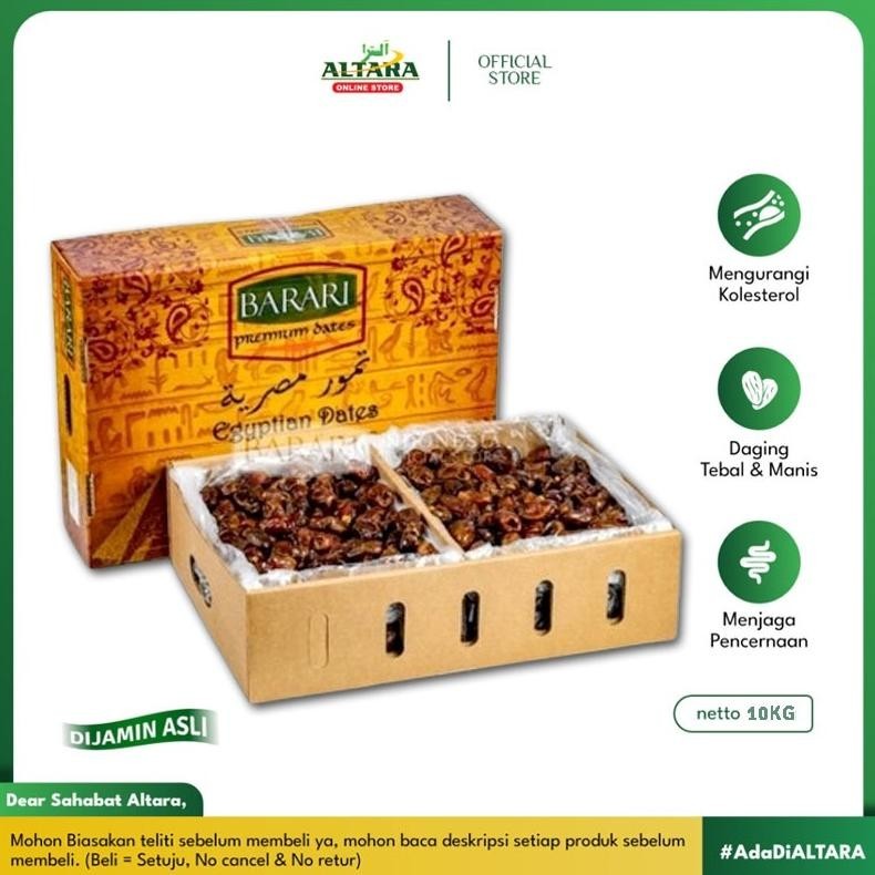

Tersedia Promo!! Kurma Barari Mesir Pack Original 10Kg