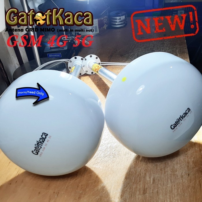 Antena Grid Mo Guat Sinyal Gsm 3G 4G 5G High Gain Hanya Horn/Feed
