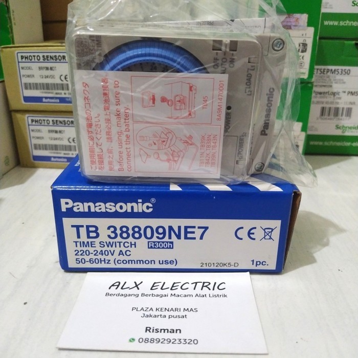 TIME SWITCH PANASONIC TB38809NE7 TB 38809 NE7 ORIGINAL