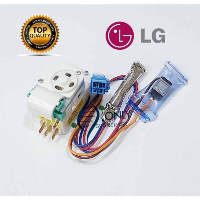 ORIGINAL TIMER DAN BIMETAL DEFROST KULKAS LG 2 PINTU MURAH