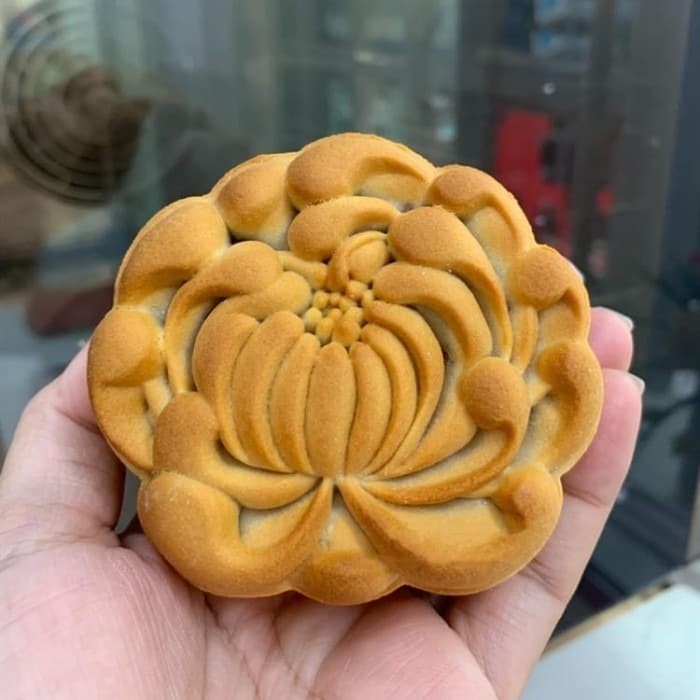 CETAKAN KUE BULAN 150GR MOON CAKE 150 GRAM MOONCAKE PRESS TERATAI