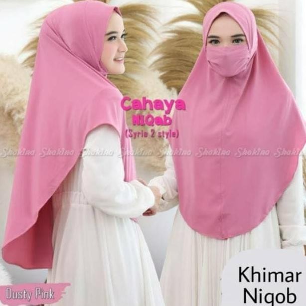 Jilbab Niqob Hijab Cadar Kerudung Masker