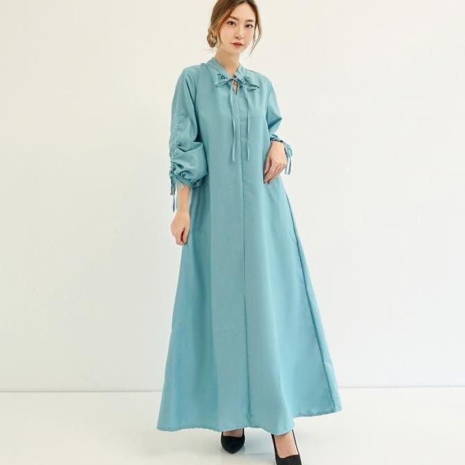 8330 Lyla Dress/Gamis Basic Terbaru/Long Dress Kekinian