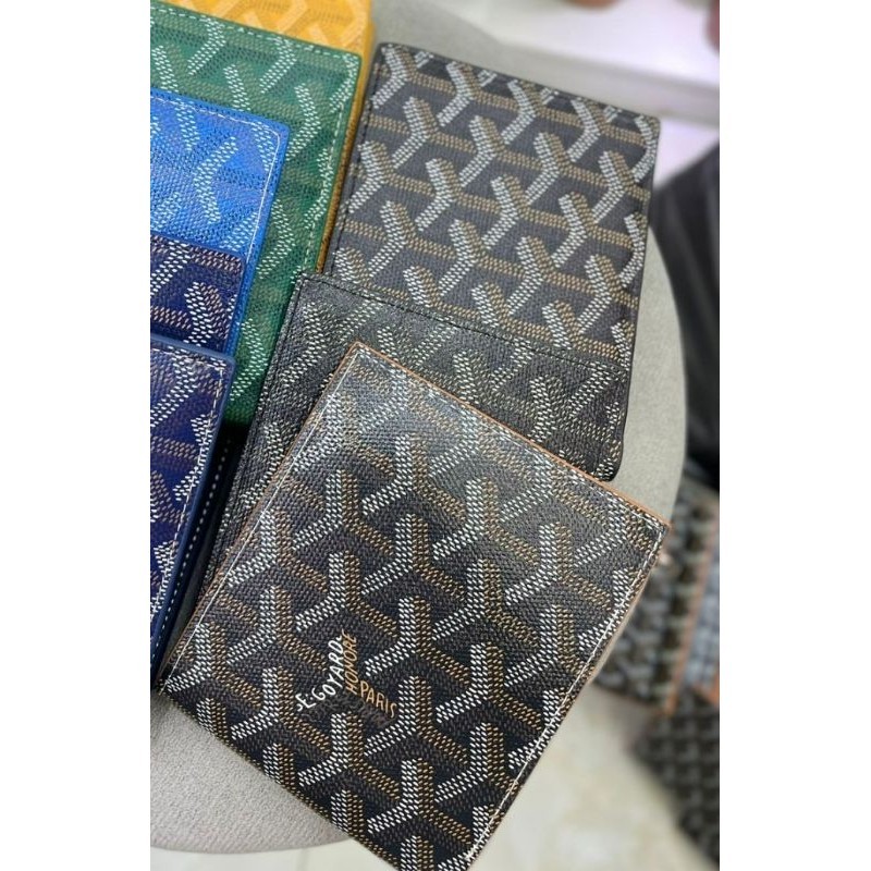 Victoire Wallet Goyard Dompet Pria Genuine Leather Real Leather