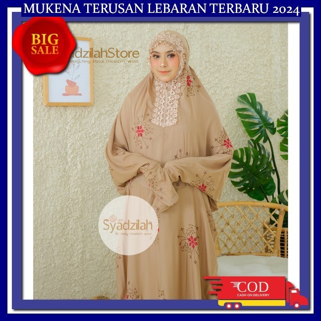 Mokena Terusan Dewasa Terbaru Ramadhan Sale Tlekung Maukena Dwasa Import Premium Muekenah Tterbaru I