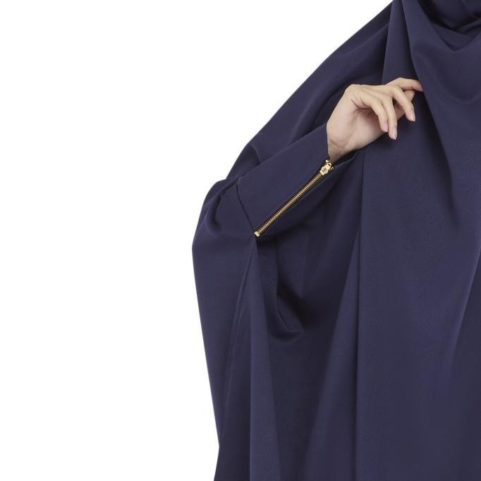 Gamis Set Syari Muslimah - Marwah + Khimar Queenza By Zayidan