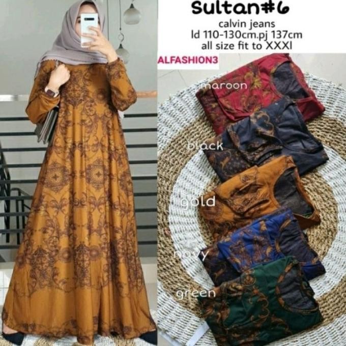 New/ Promo Cuci Gudang Termurah Ll Gamis Sultan Jumbo Ll Gamis