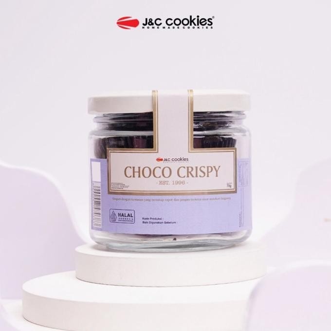 

Kue Kering Choco Crispy Jnc J&C Cookies Jar Kaca Stok Terbatas