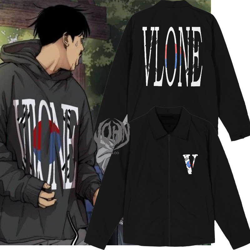 Jaket Coach Resleting Windbreaker Vlone
