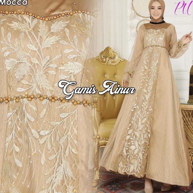 Maxi Ainur Syari Gamis Lebaran Seragam Muslim Jumbo