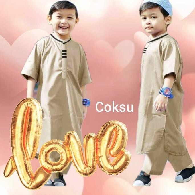 Baju Setelan Anak Laki Laki Koko Kecil Baju Muslim Anak