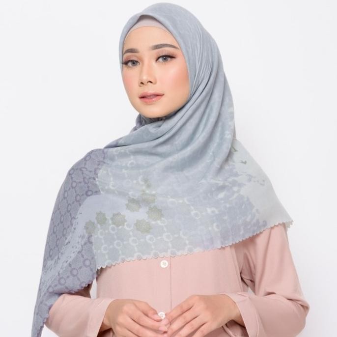 Bia X Cut Meyriska - Istanbul Sea Salt Scarf Kerudung Segi Empat