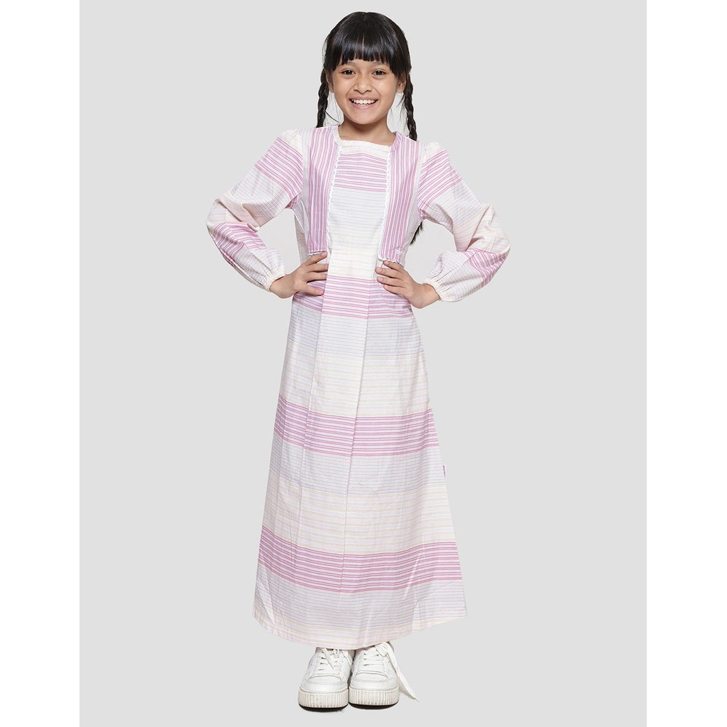 Cardinal Kids Girl Multi Stripe Gamis Anak Perempuan 116953675