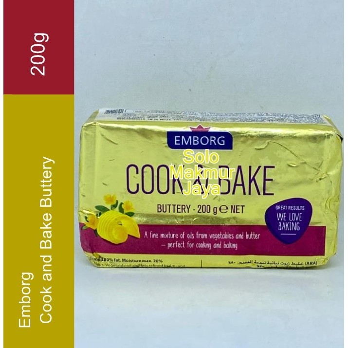 

Emborg Cook and Bake Buttery 200g 200 gr Mentega Murah Promo!