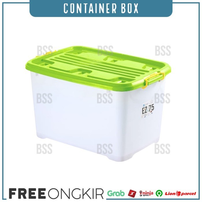 

BOX CONTAINER EZY CB 75 LITER / KOTAK PENYIMPANAN EZY / KONTAINER
