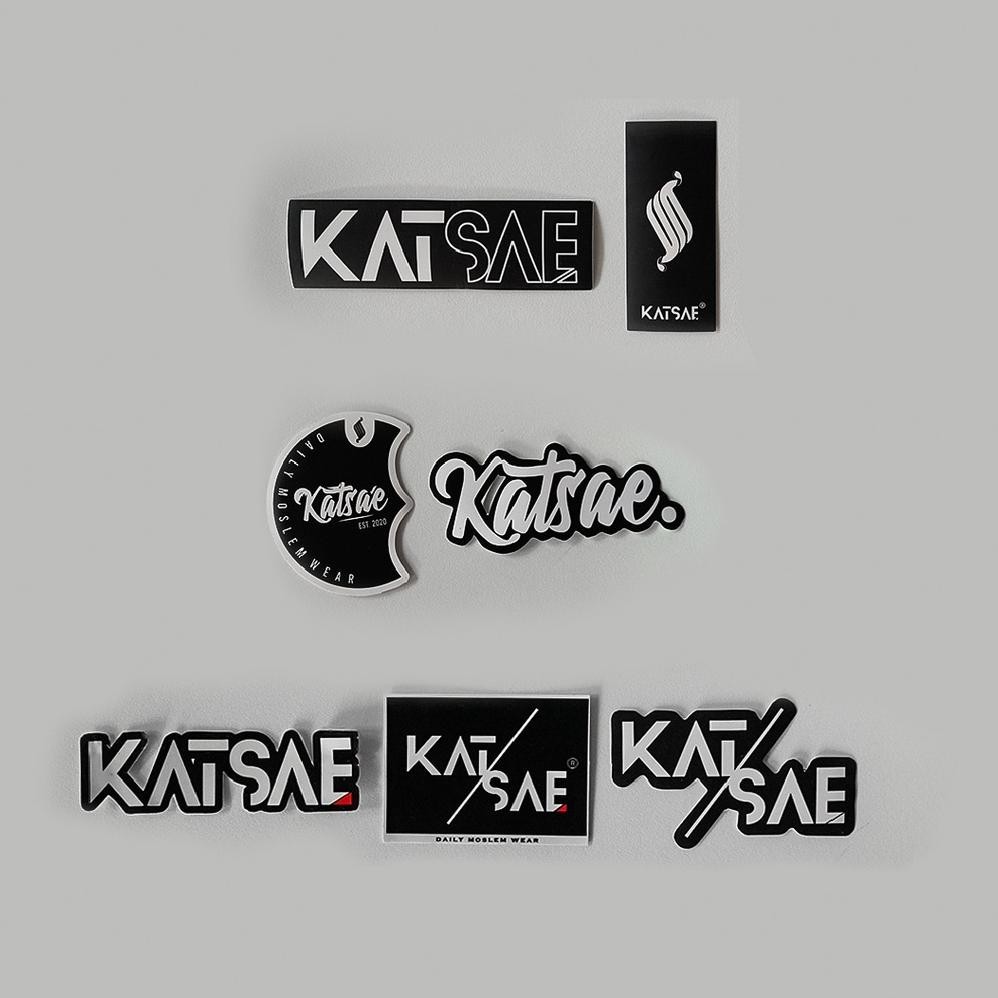 

KATSAE - STICKER LOGO / STICKER BRAND