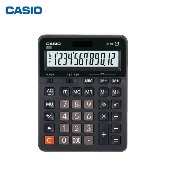 

Casio Gx 14B - Calculator Desktop Kalkulator Meja Kantor Office Gx-14B