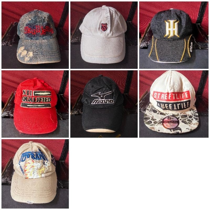 Borongan Topi Second Obral Murah Take All