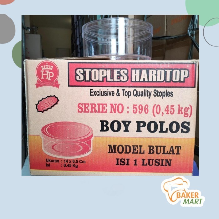 Toples Hardtop 596 / 450Gr